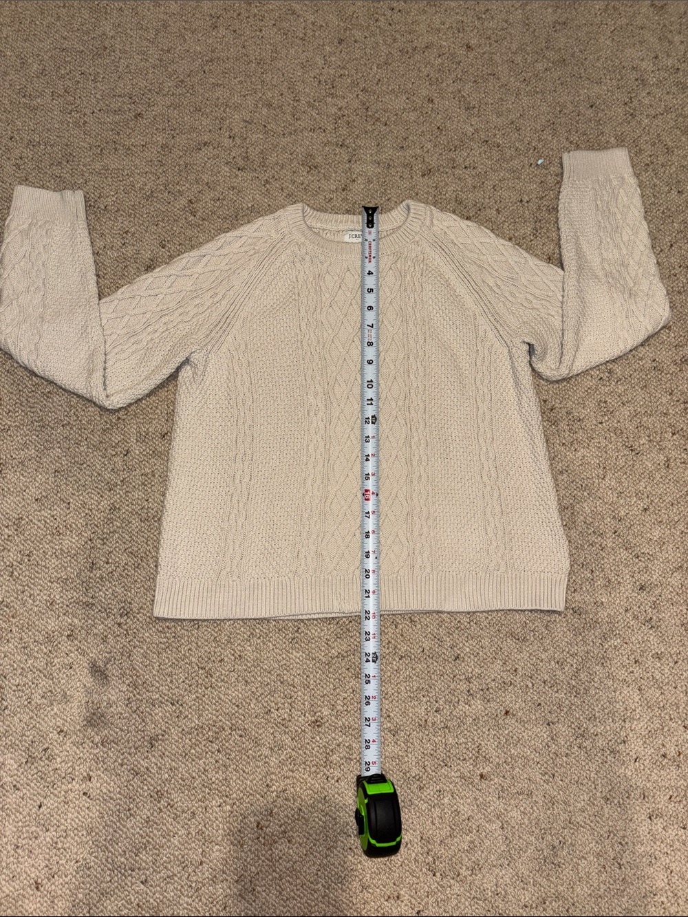 J Crew Factory 100% Cotton Crewneck Sweater